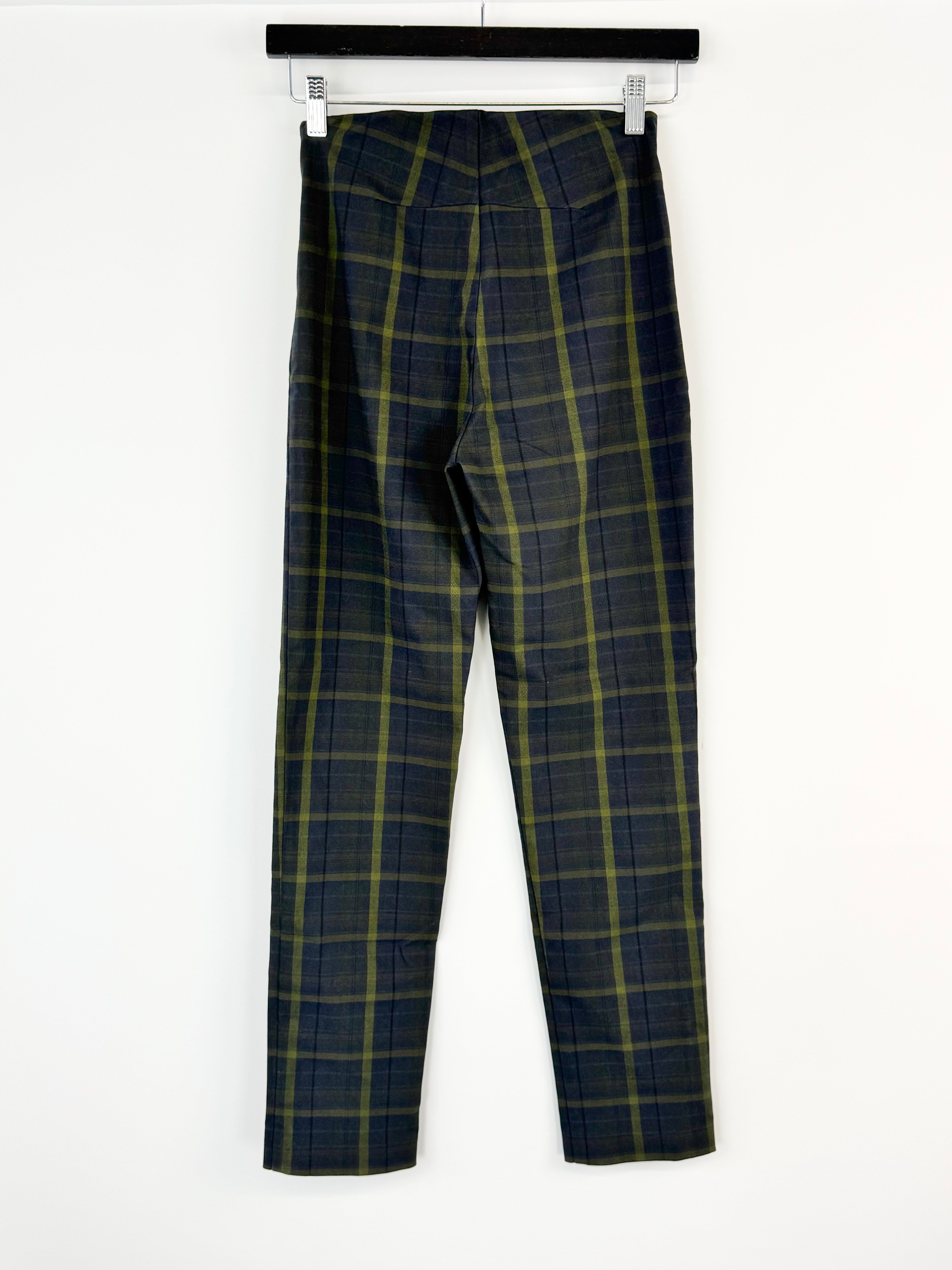 Cable Melbourne 'Bell' Green Tartan Pants NWT - AU6