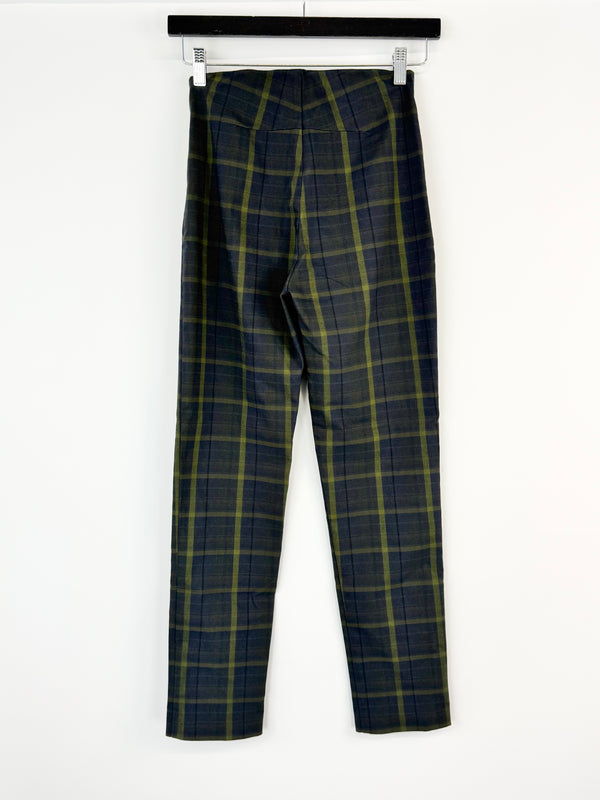 Cable Melbourne 'Bell' Green Tartan Pants NWT - AU6