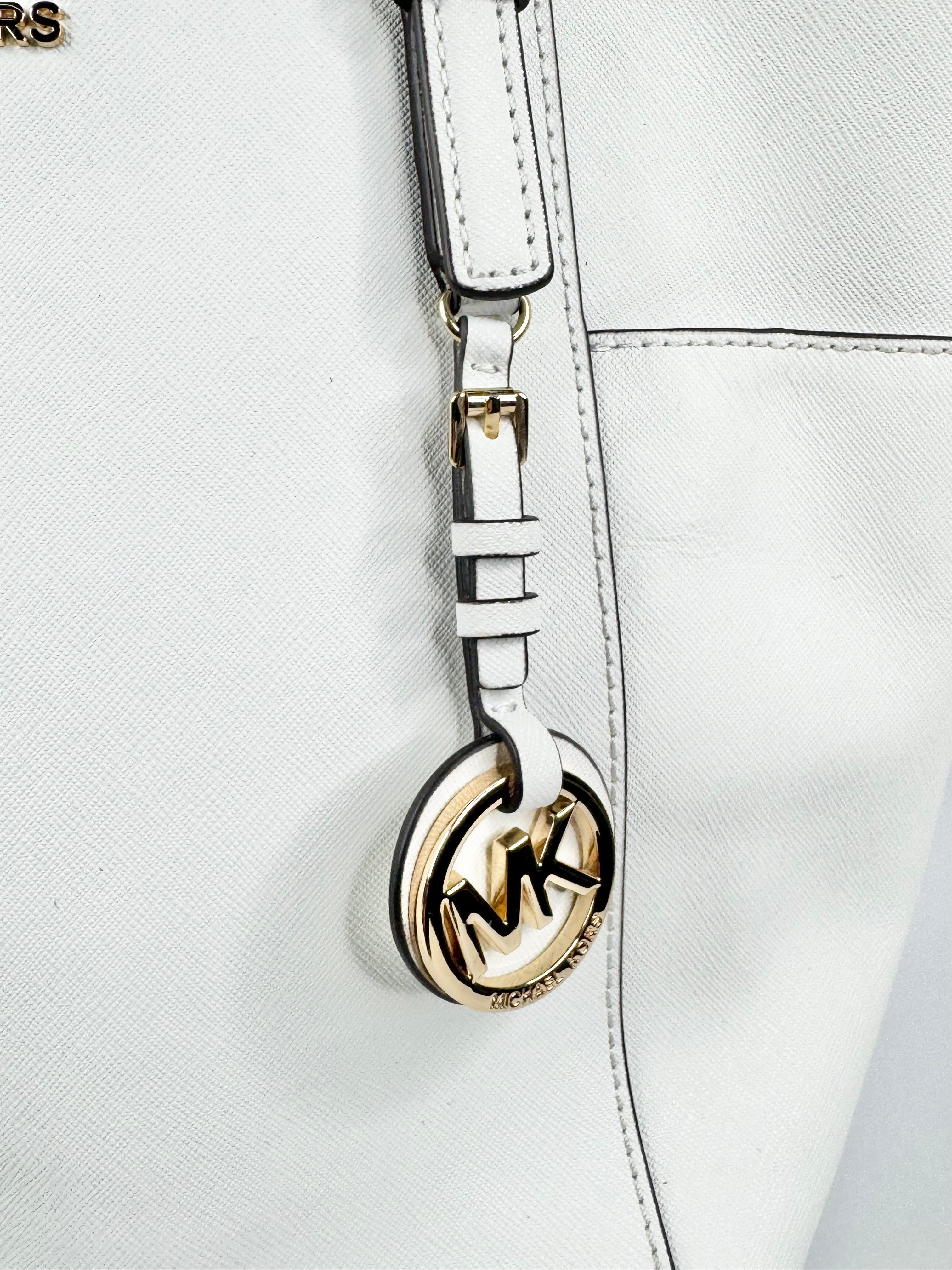 Michael by Michael Kors White Tote Bag