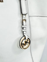 Michael by Michael Kors White Tote Bag
