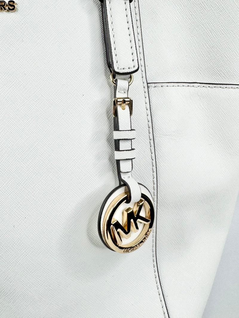 Michael by Michael Kors White Tote Bag