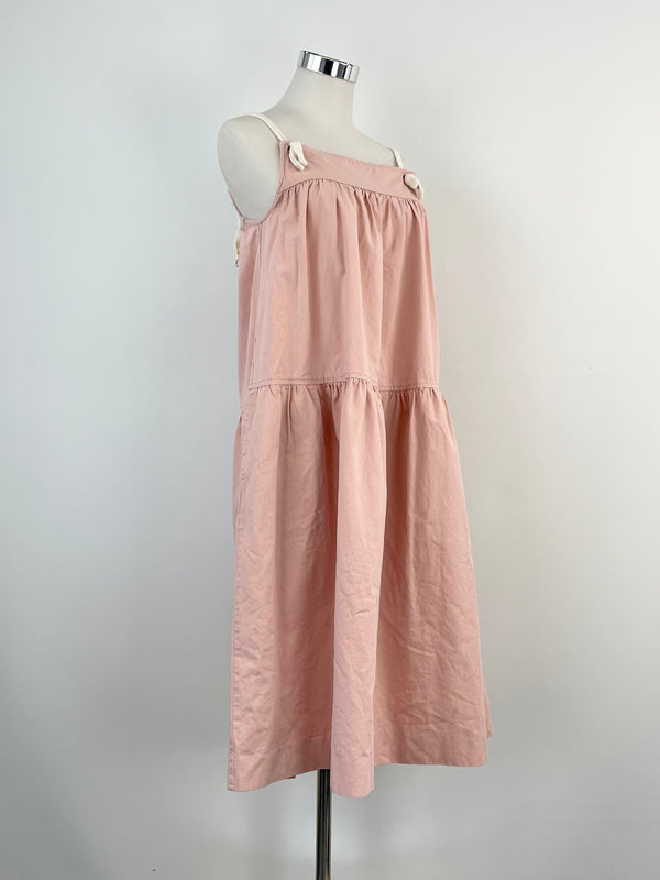 Morrison Pastel Pink Yoke Dress - AU6/8