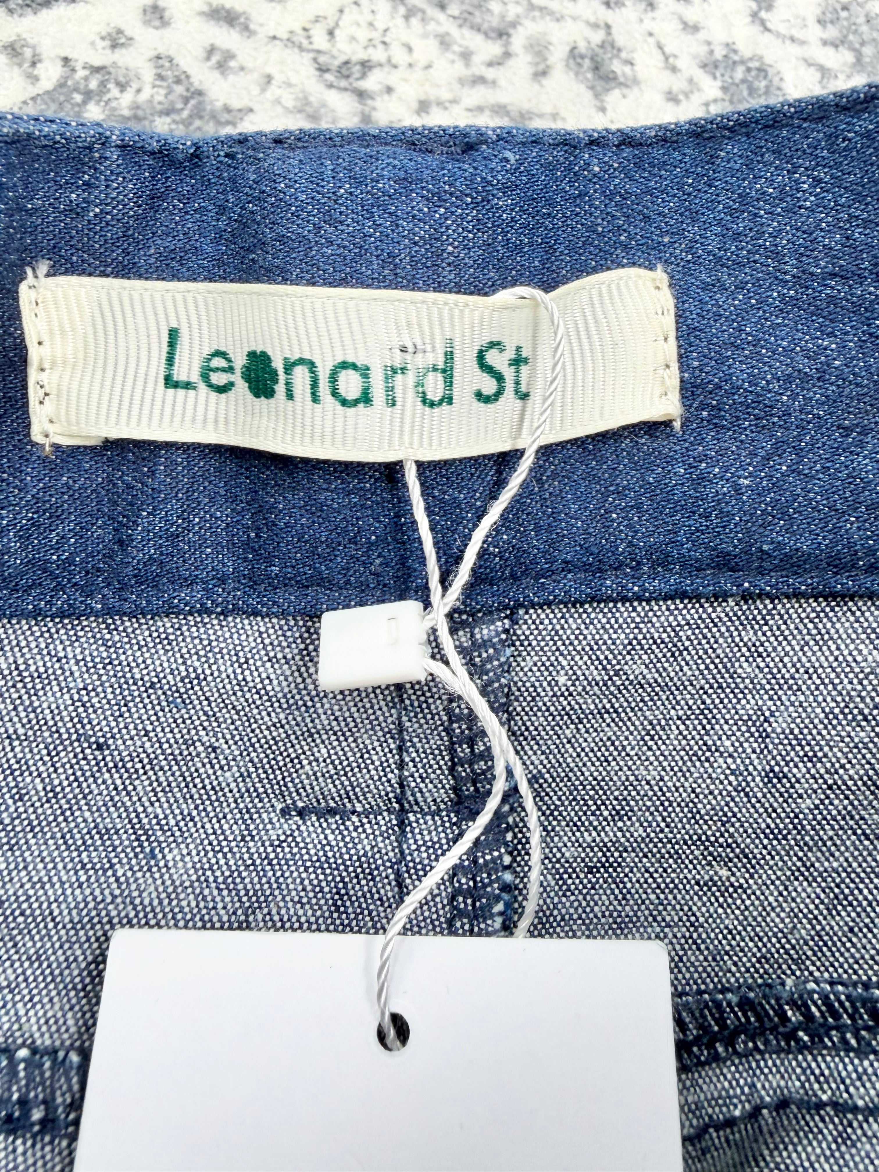 Leonard Street Blue Denim Skirt NWT- AU6