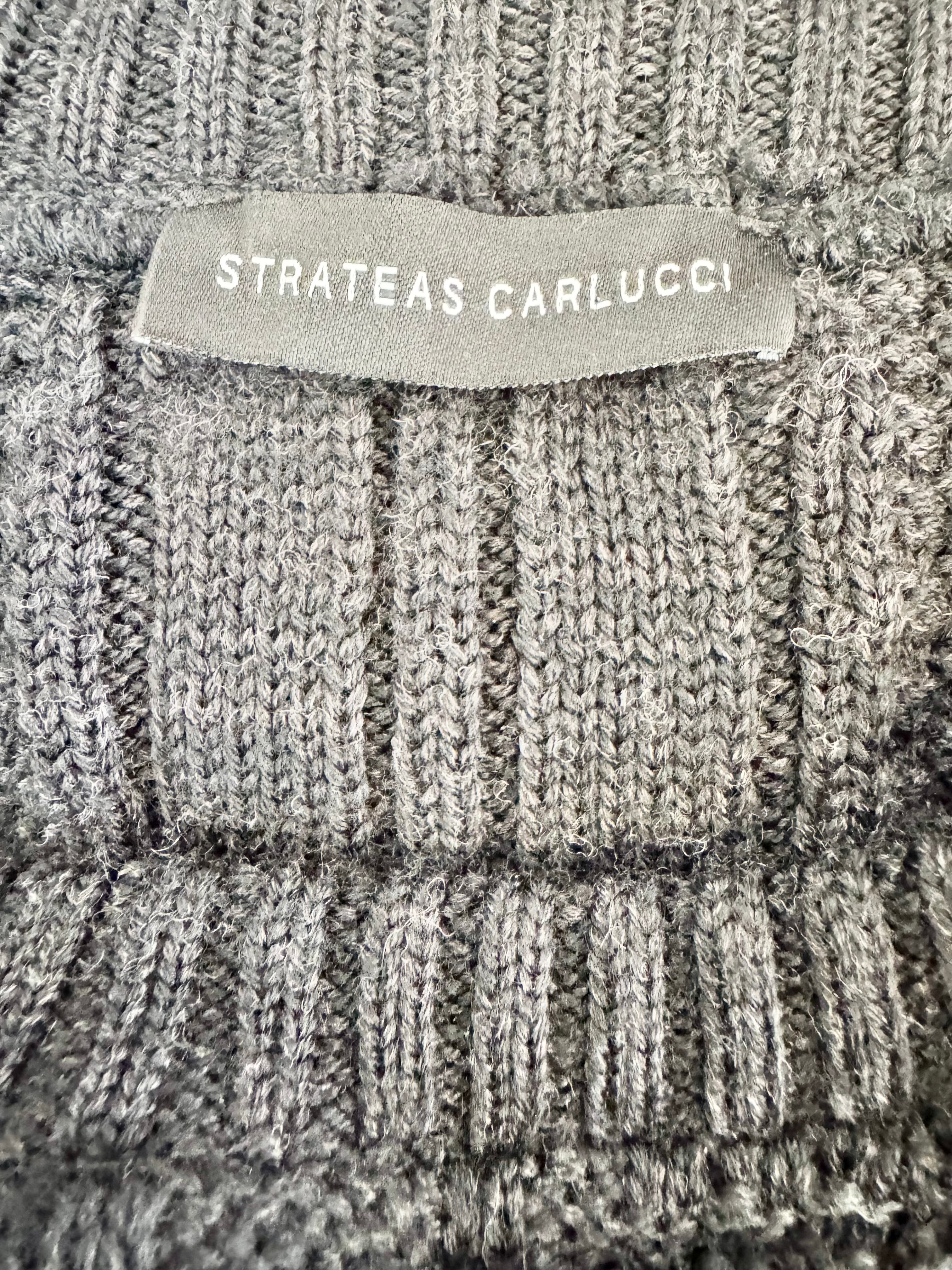 Stateas Carlucci Black Cable Knit Sweater - AU10/12