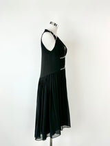 Theory Black Silk 'Jean Marie' Dress - AU6/8