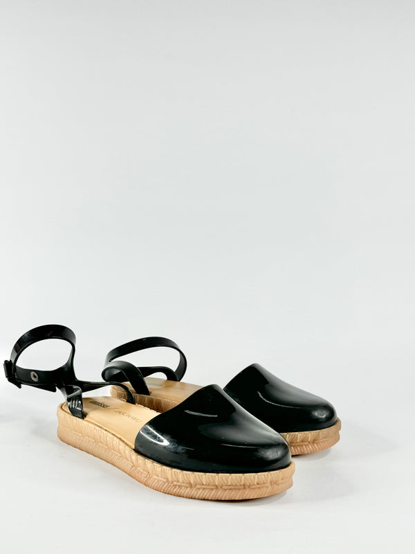 Melissa x Jason Wu Black Sandals - EU36