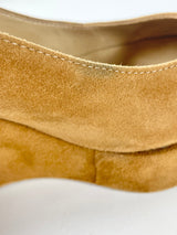 Stuart Weitzman Tan Suede Wedges - EU37.5