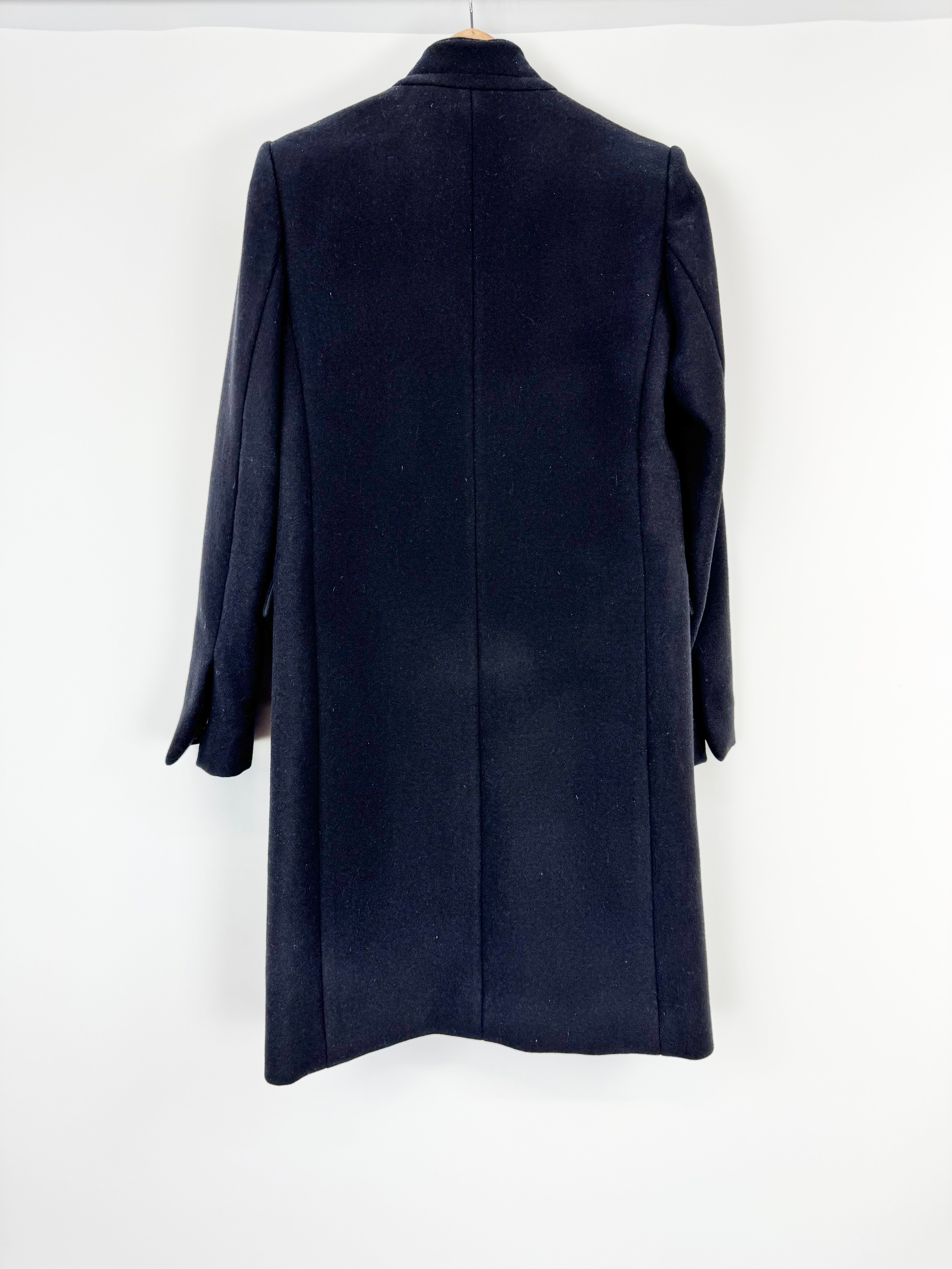 Stella McCartney Black Tailored Wool Coat - AU10