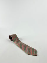 Christian Dior Monsieur Mauve Patterned Tie