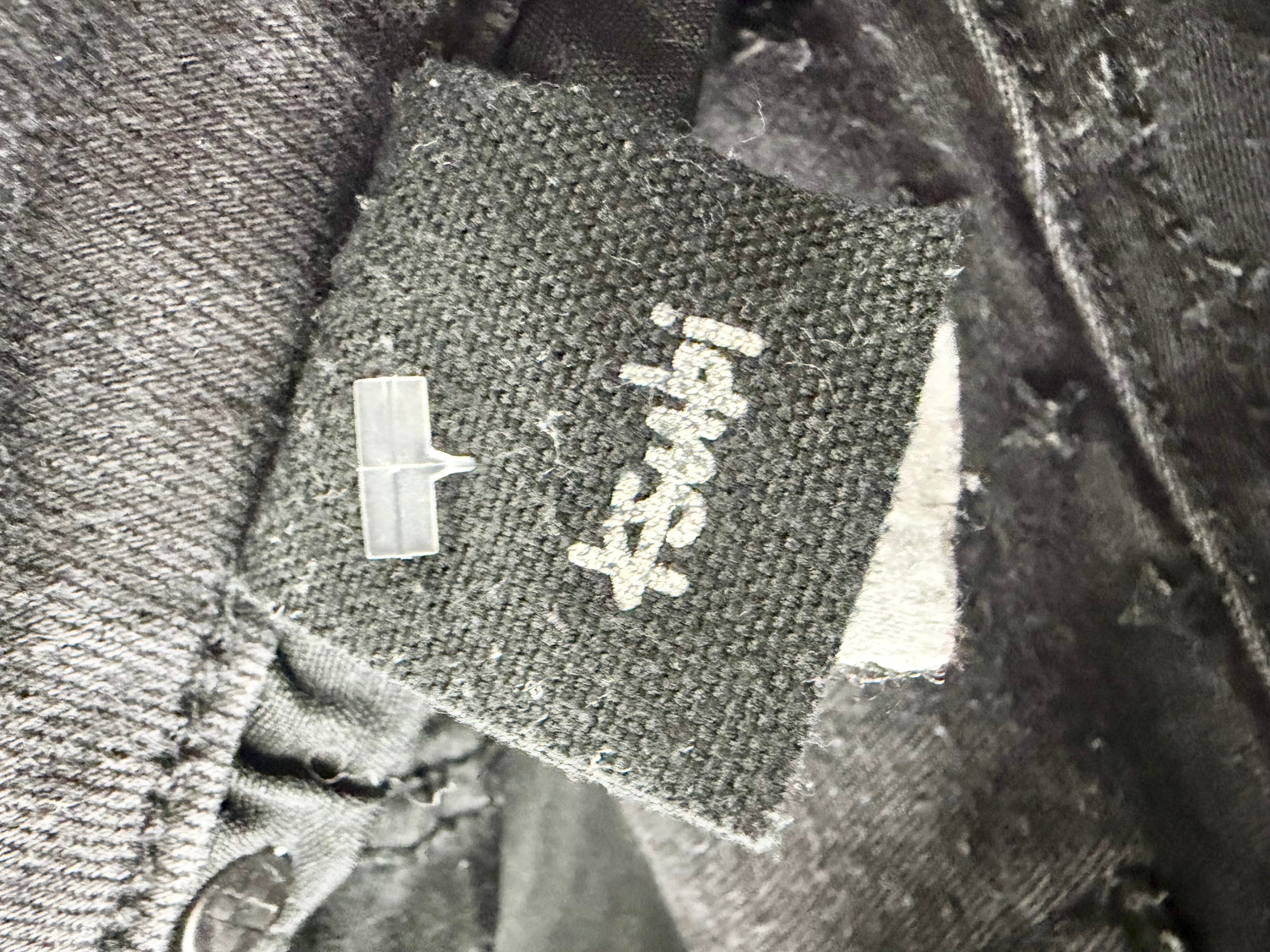 Ksubi Grey Denim Skinny Leg Jeans - AU6/8