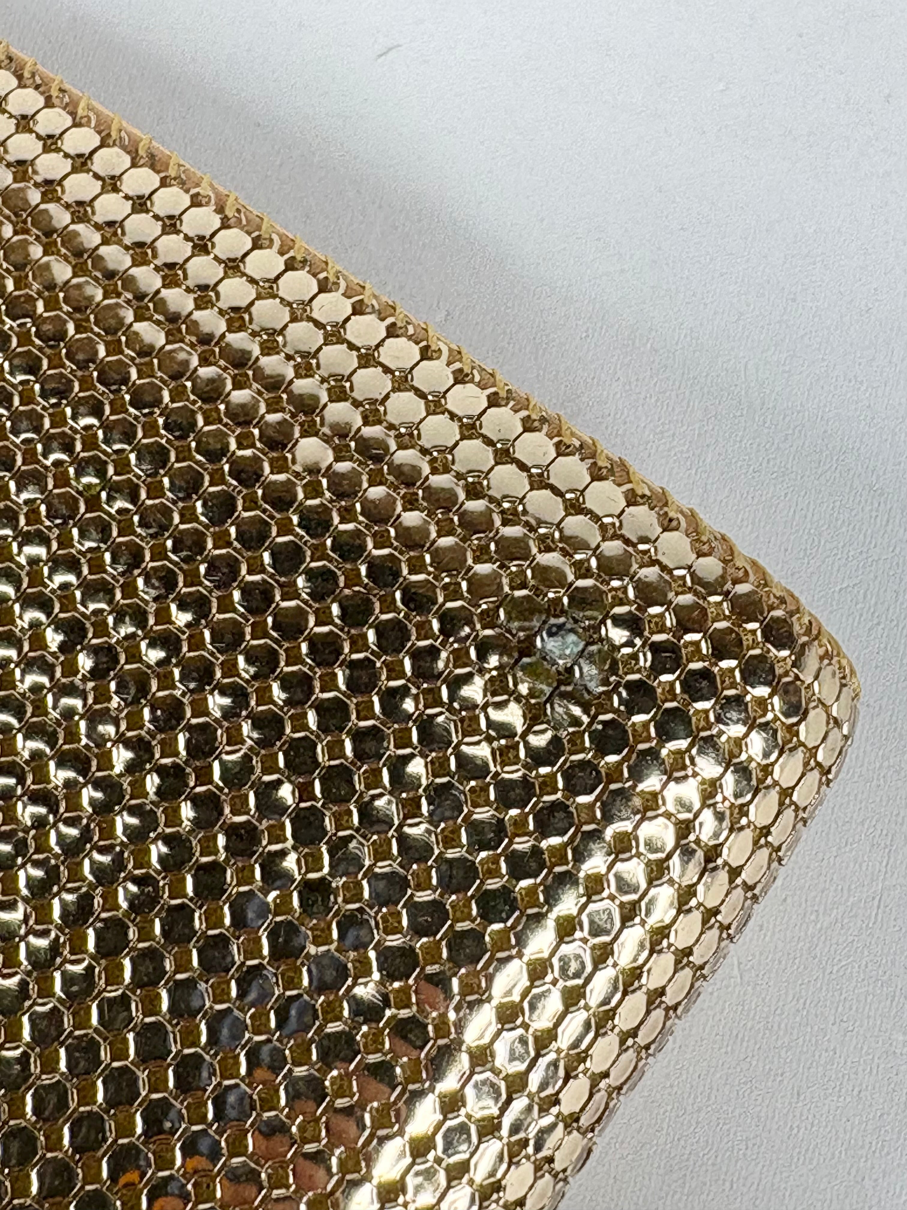 Glomesh Vintage Gold Purse