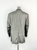 Lanificio F. LLi Cerruti Grey Silk & Wool Blend Suit - 54R