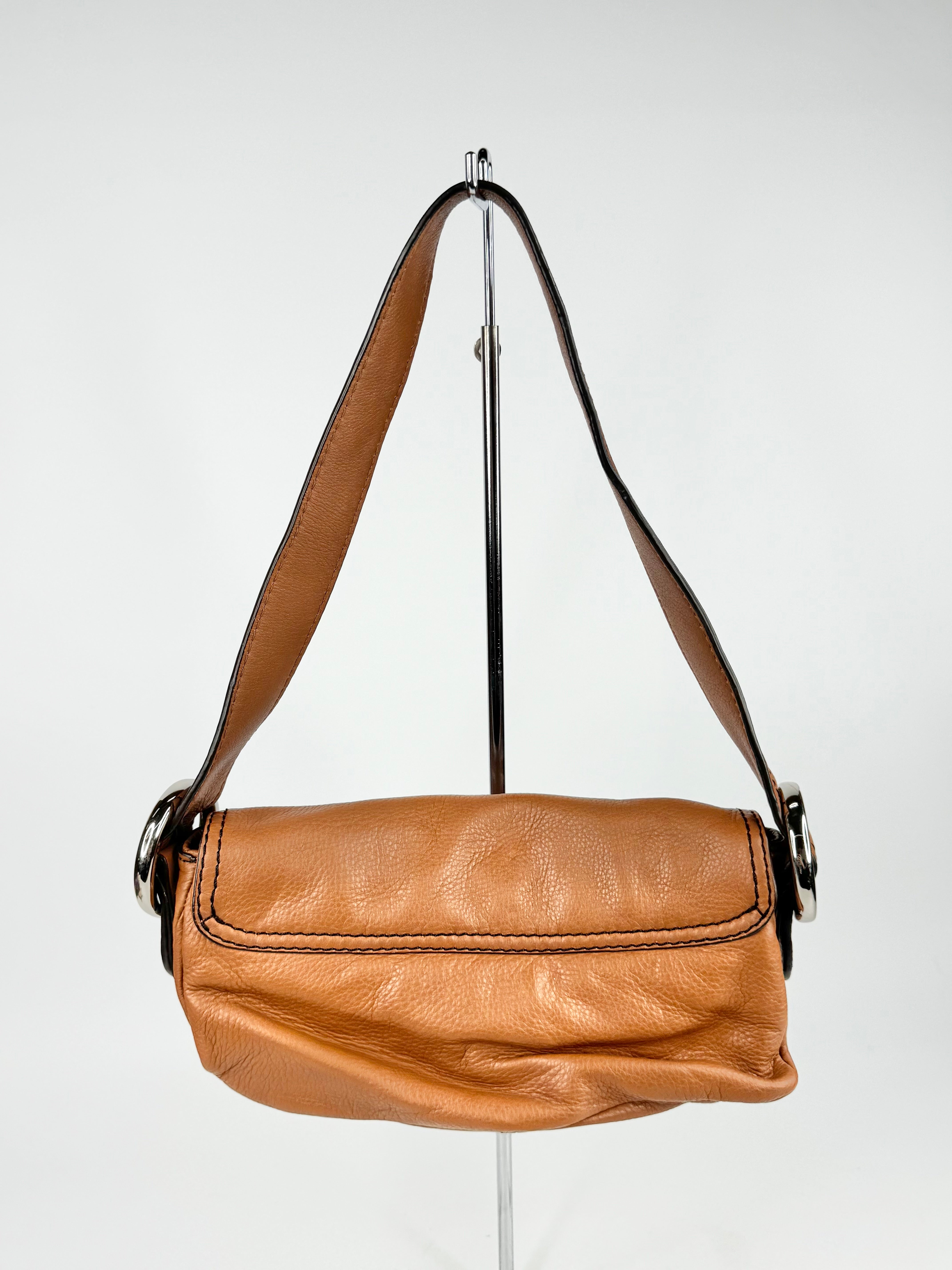 Oroton Tan Mini Shoulder Bag