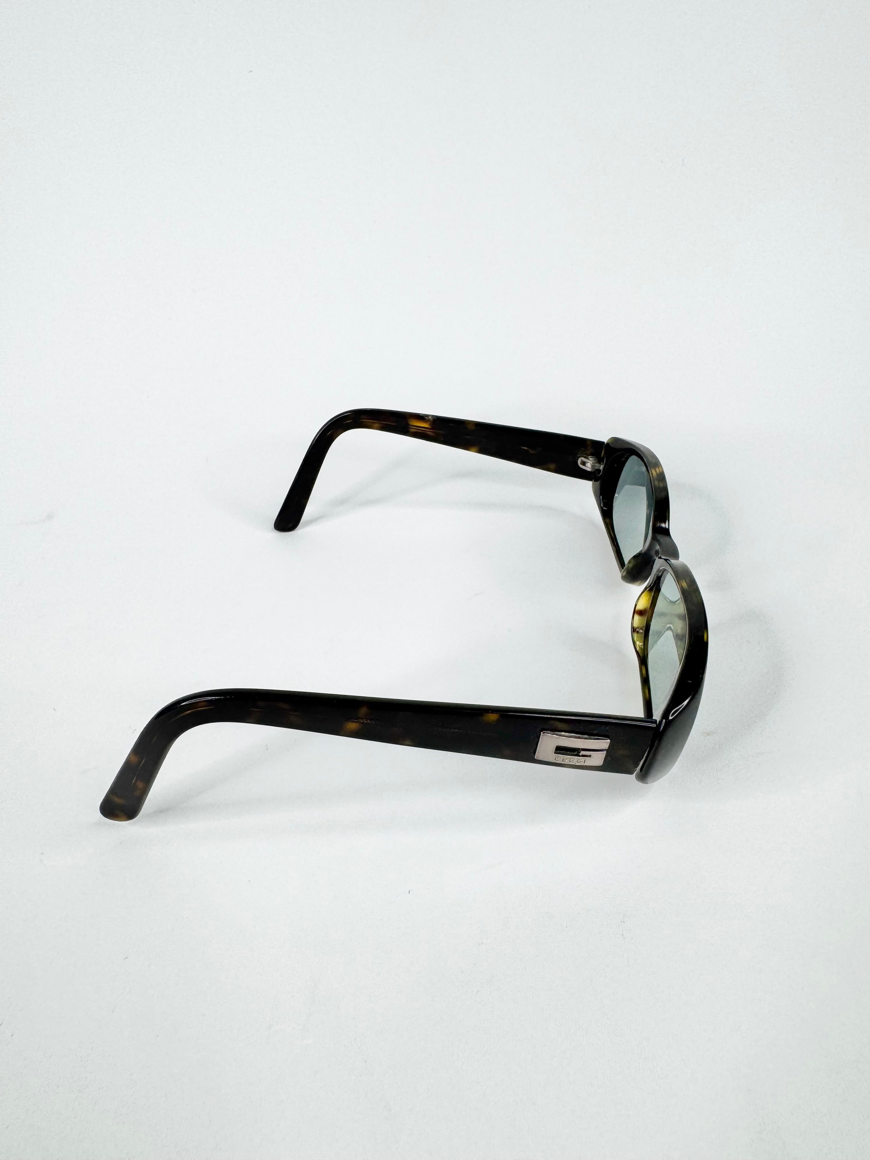Vintage 90s Gucci Tortoiseshell Sunglasses