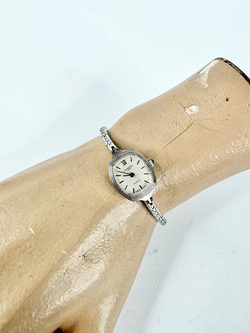 Vintage Olympic Silver Watch