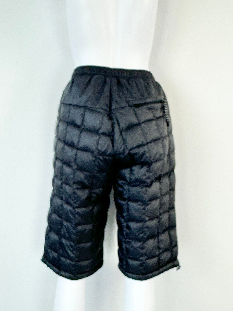 Taion Black Puffa Shorts - M