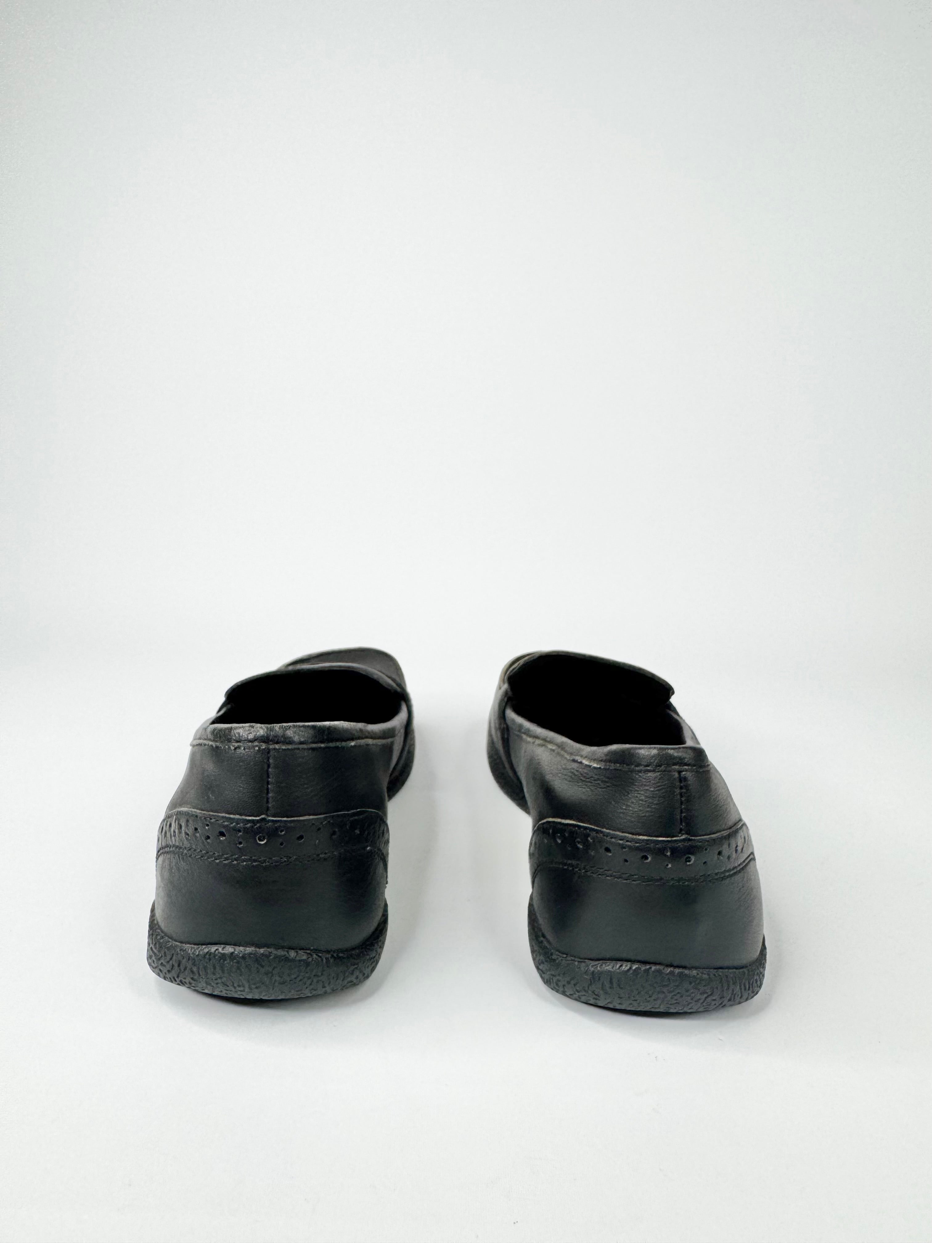 Keen Black Leather Slip Ons - EU38