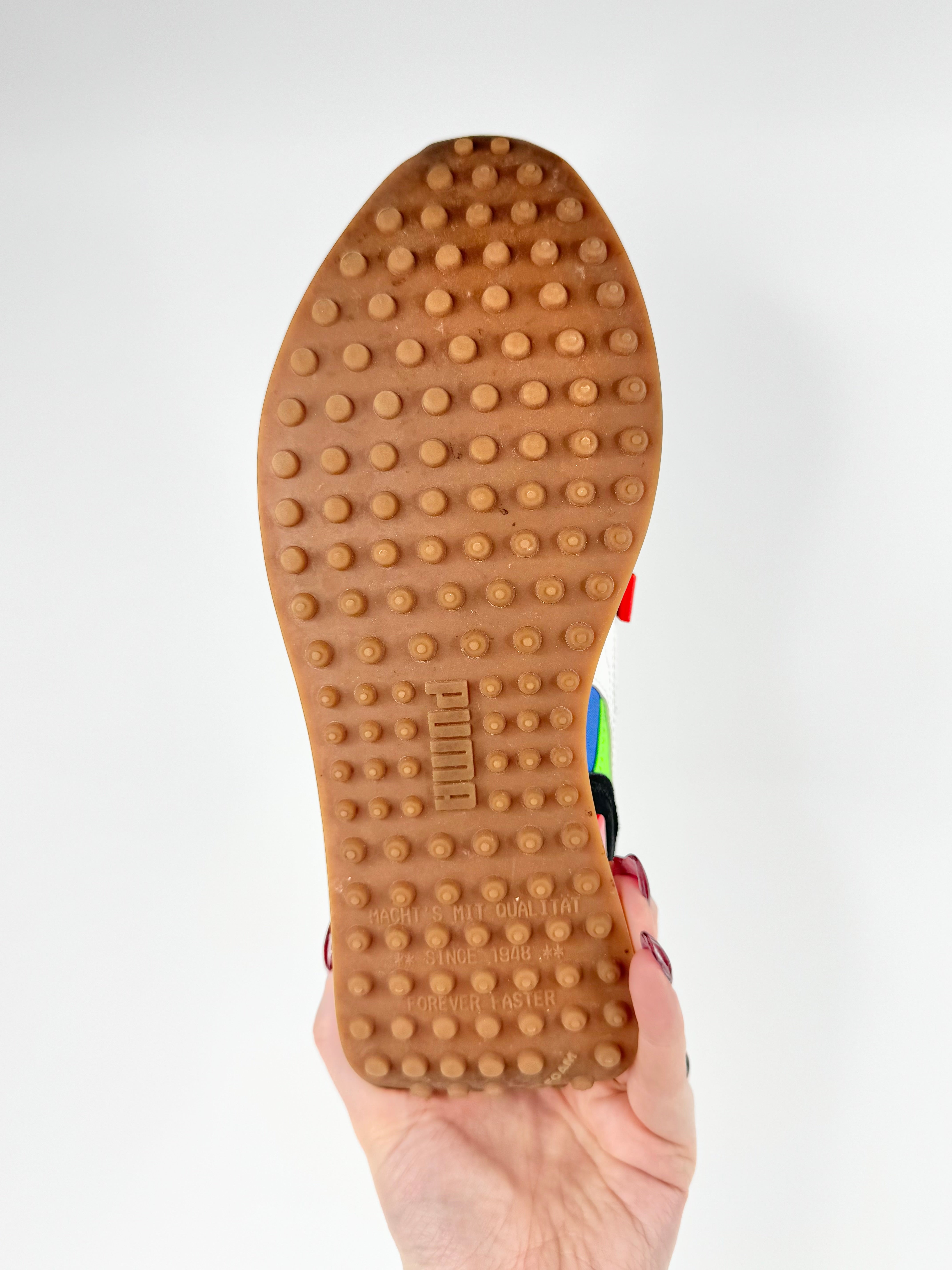 Puma Black-Fluo Green-Dazzling Blue Sneakers - EU38