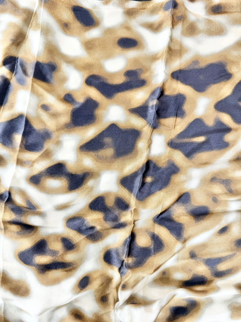 Just Cavalli Marble Pattern Square Scarf