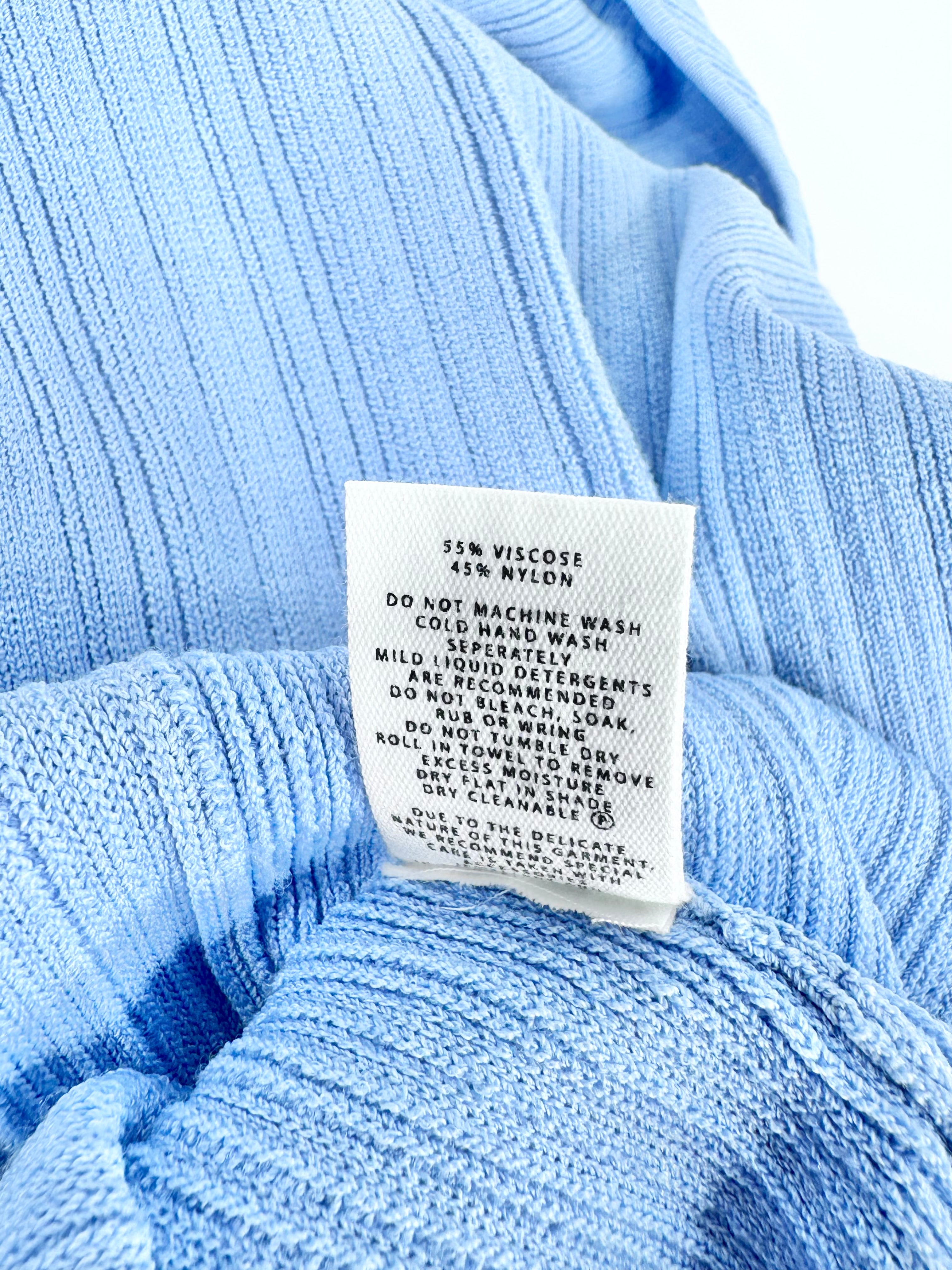 Clea Perwinkle Blue Knit Maxi Dress - AU8/10