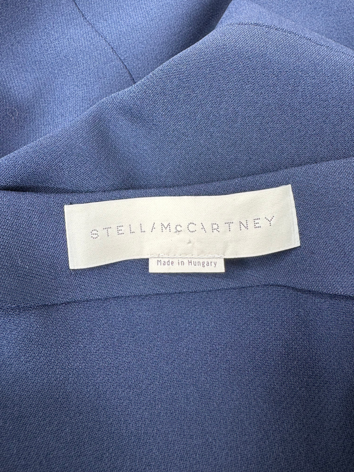 Stella McCartney 2015 Midnight Blue Half Zip - AU14/16