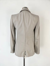 Armani Collezioni Stone Grey Corset Jacket - AU8/10