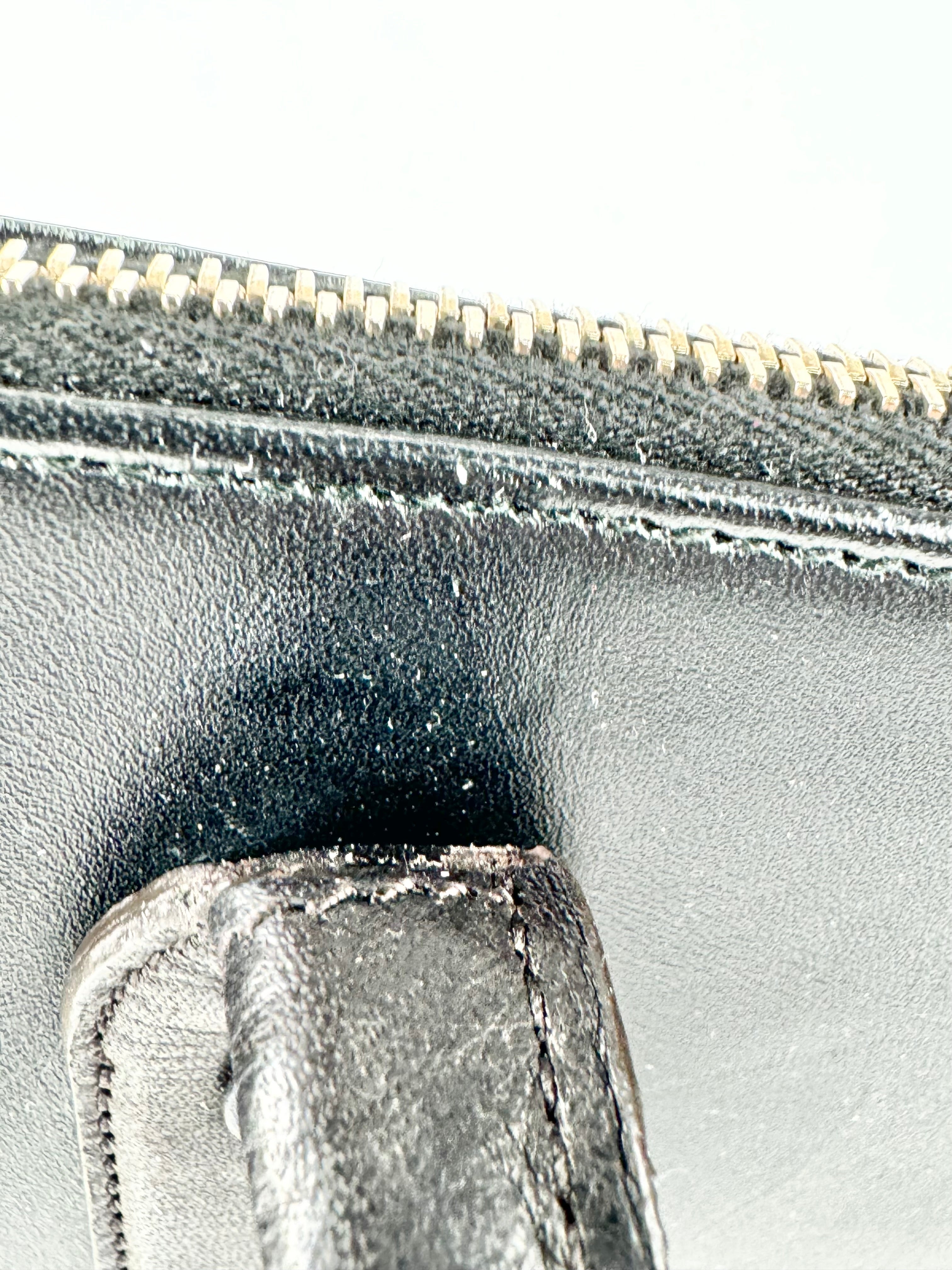 Bally Black Grey & Tan Tricolour Tote Bag