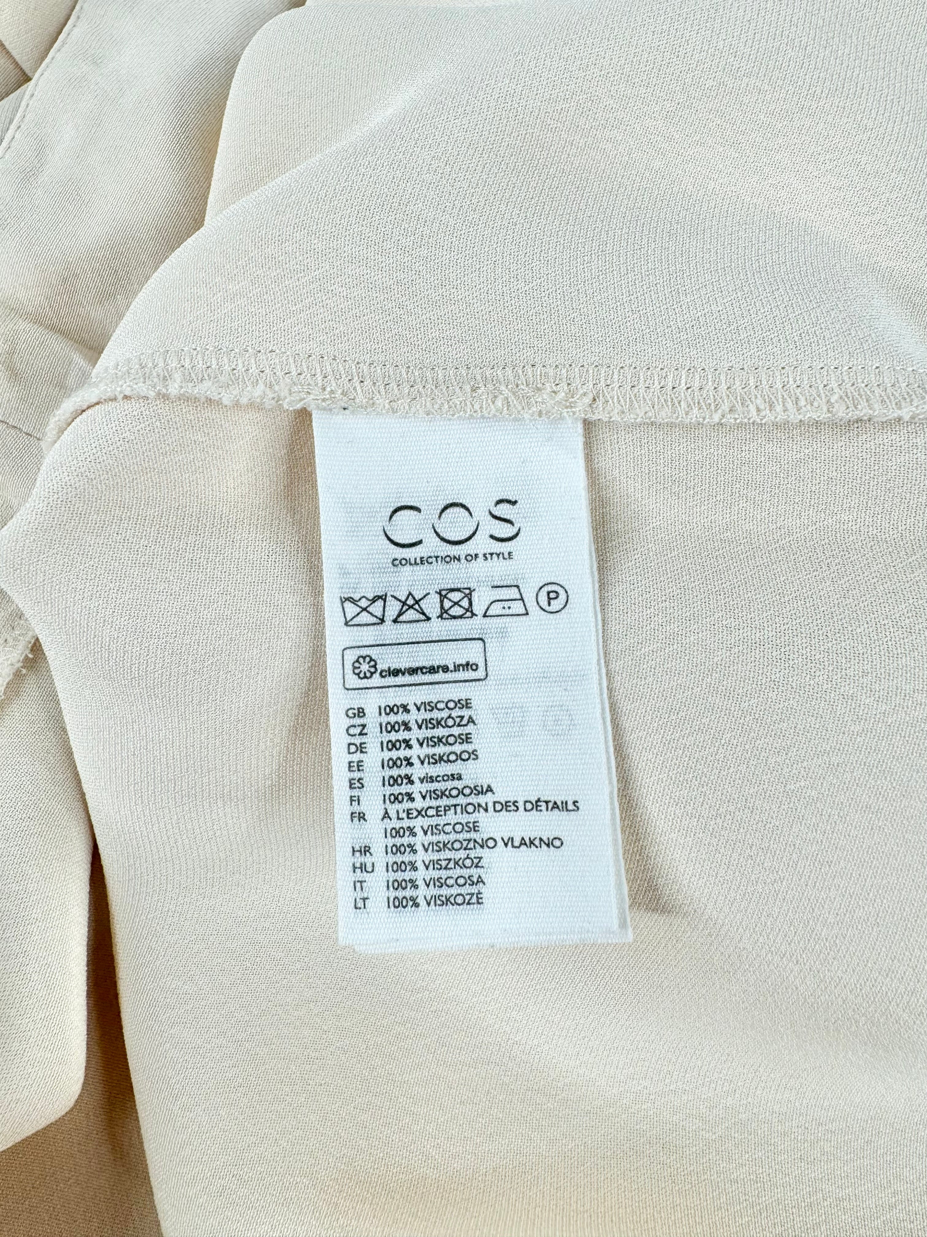 Cos Vanilla Boxy Fit Top - AU10