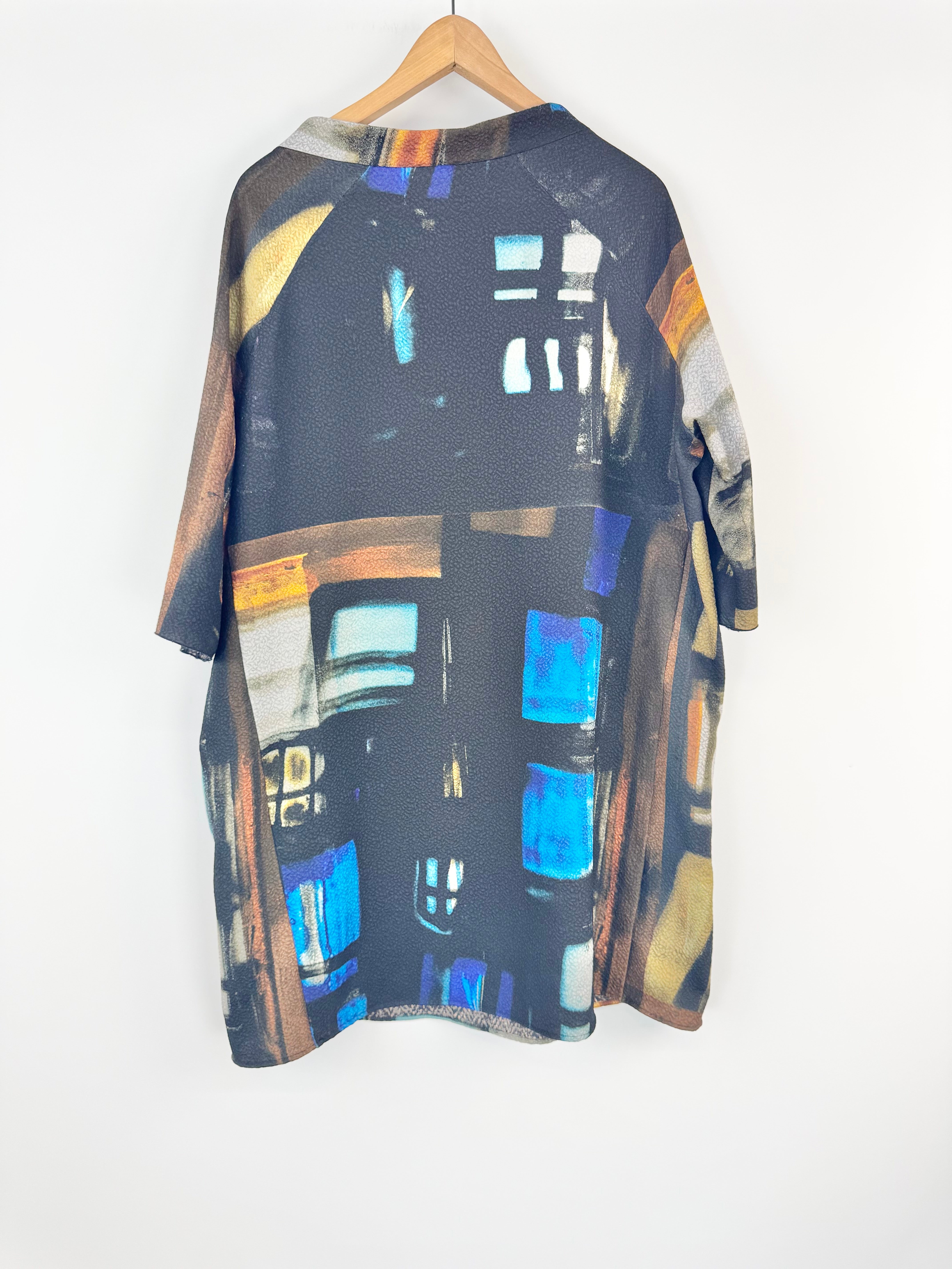 Annette Görtz Black Textured Tunic Dress - AU8/10