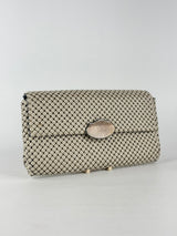 Vintage Oroton Glomesh Pearl-White Purse