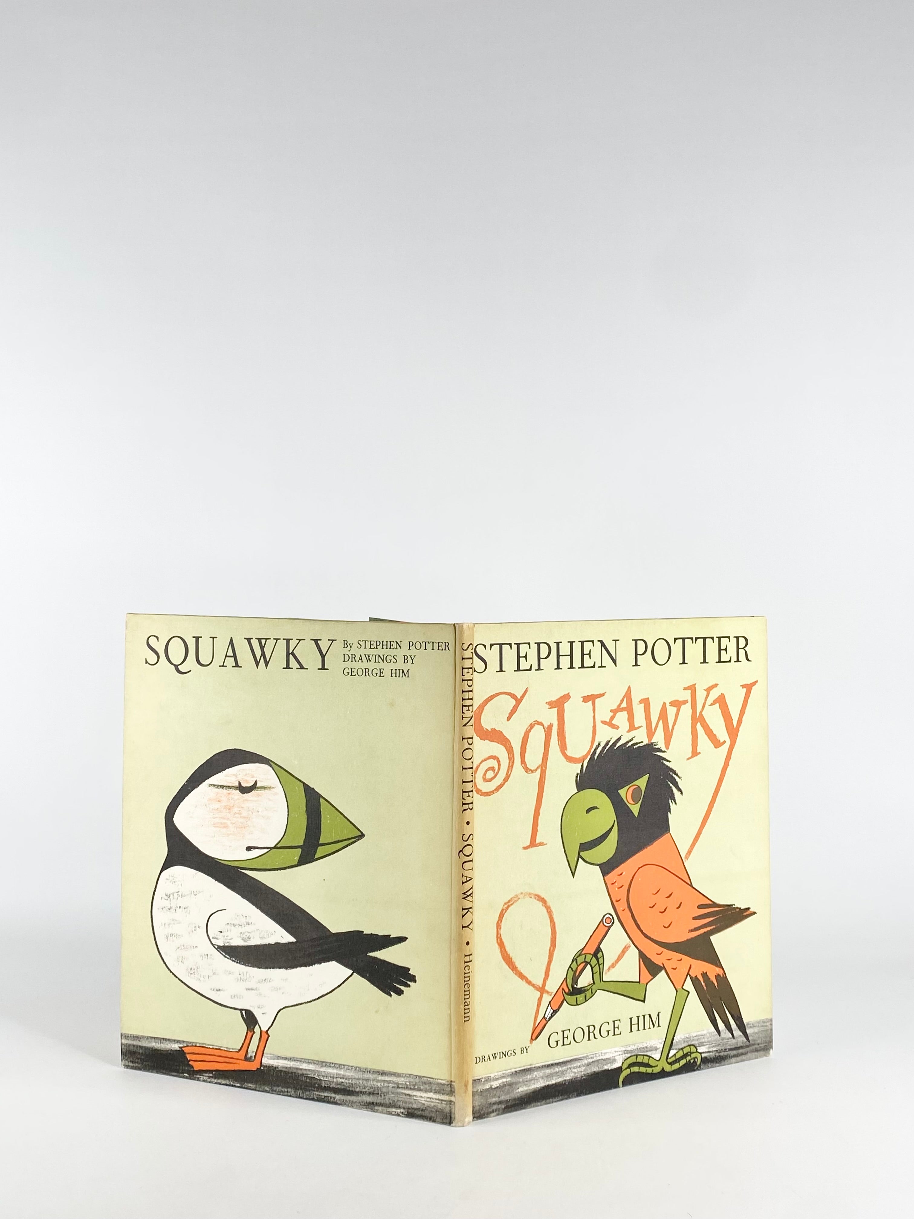 Stephen Potter 'Squawky' Hardcover Children's Book