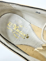Le Yucca's Cream Platform Lace Ups - EU38