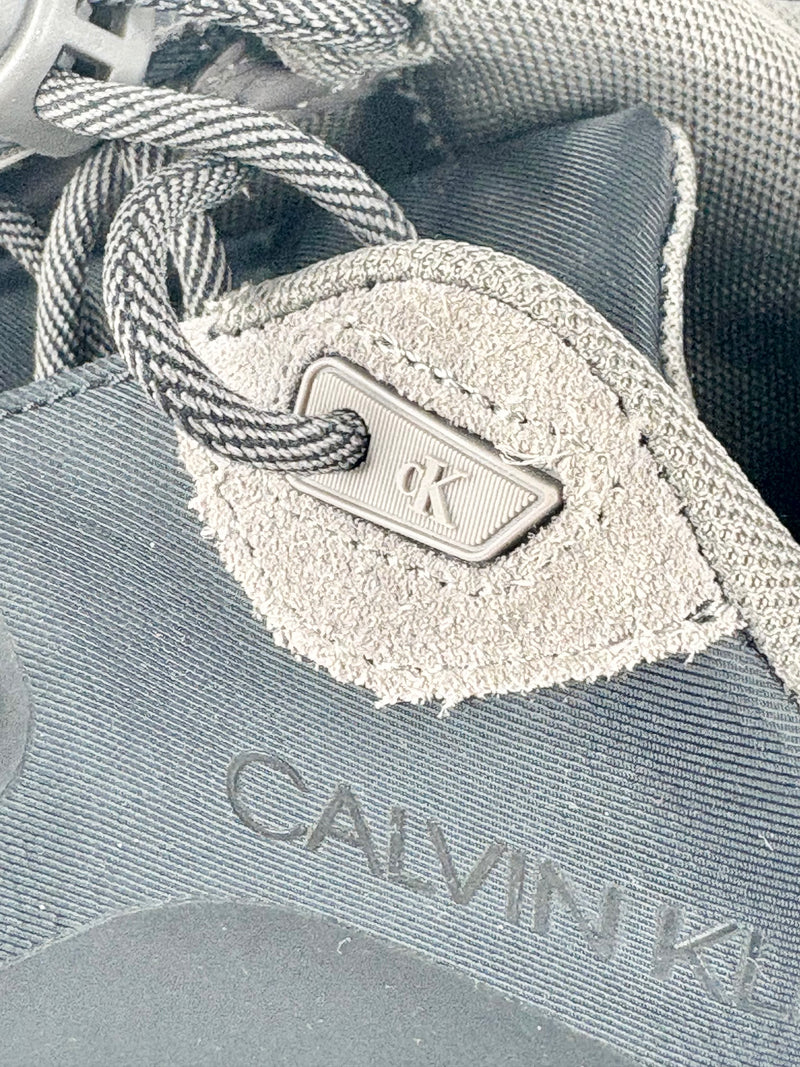 Calvin Klein Jeans Grey Suede & Black Sneakers - EU42