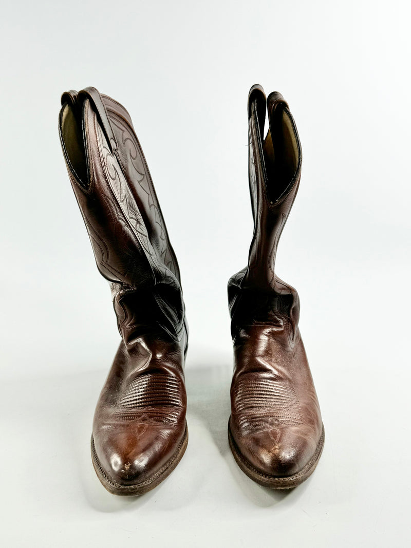 Vintage Dan Post Cowboy Boots - 7
