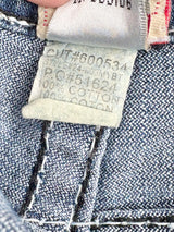 True Religion Dark Blue Distressed Skinny-Fit Jeans - W29