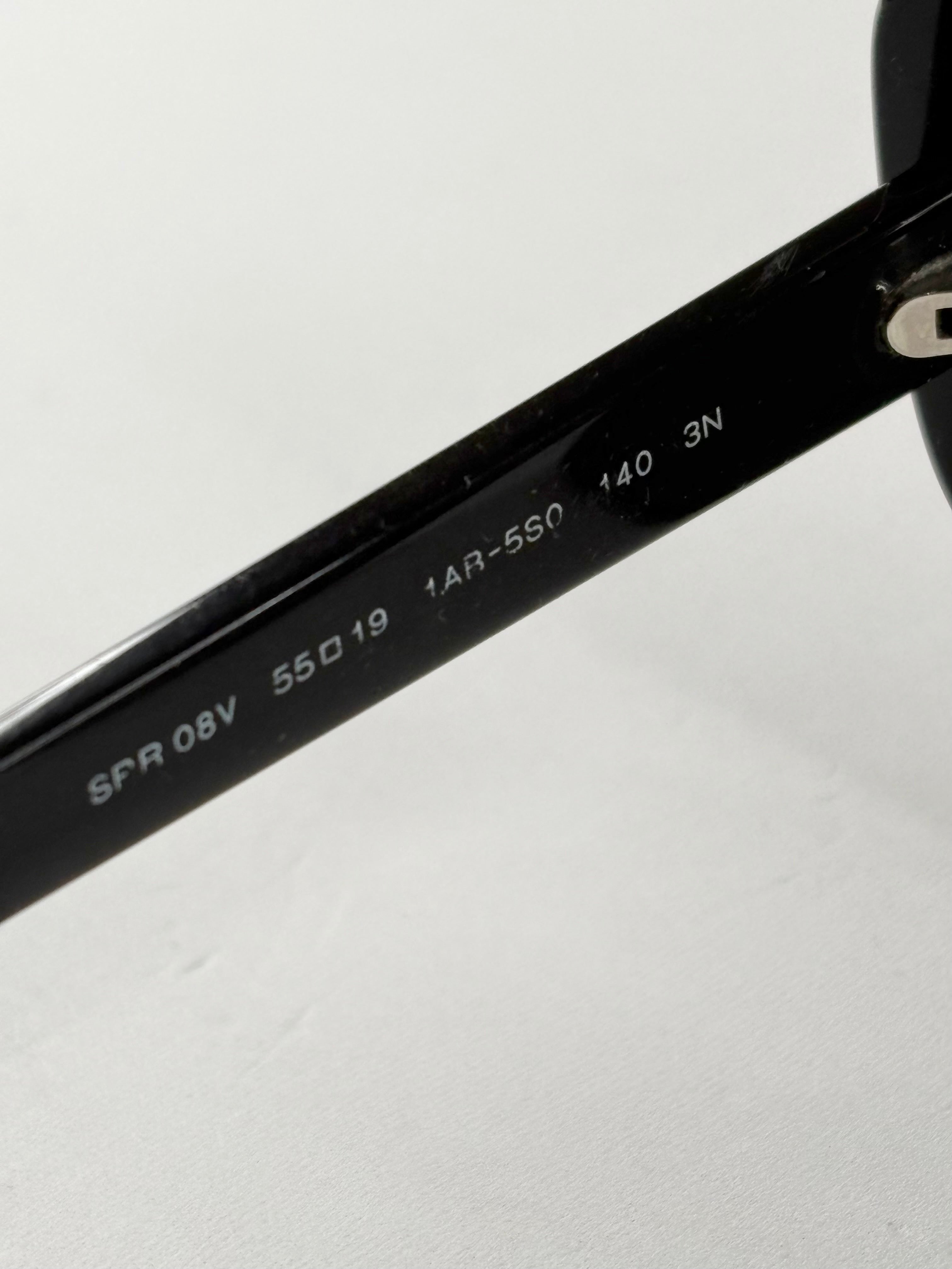 Prada Black SPR08V Cat-Eye Sunglasses