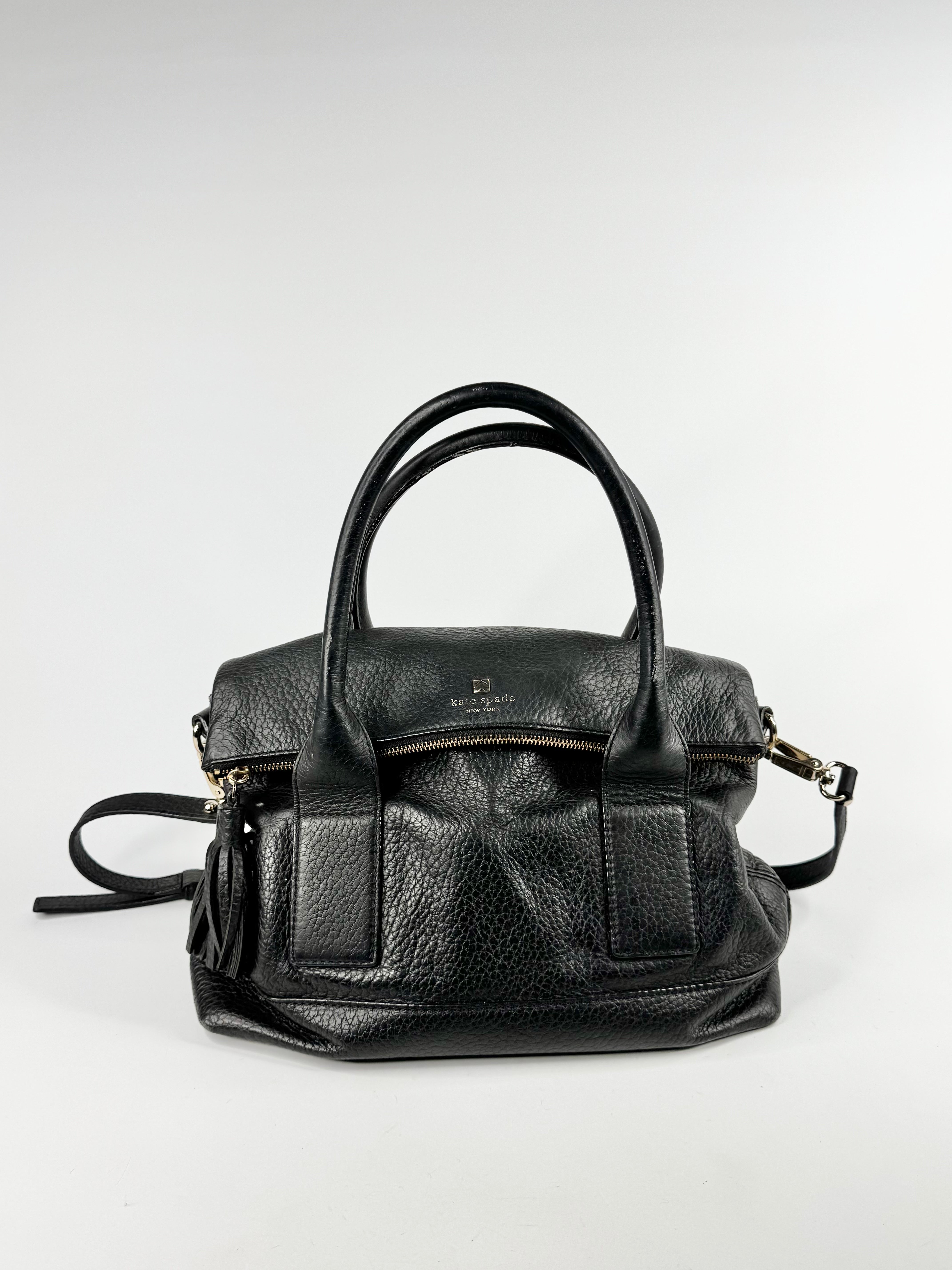 Kate Spade Black Leather Handbag