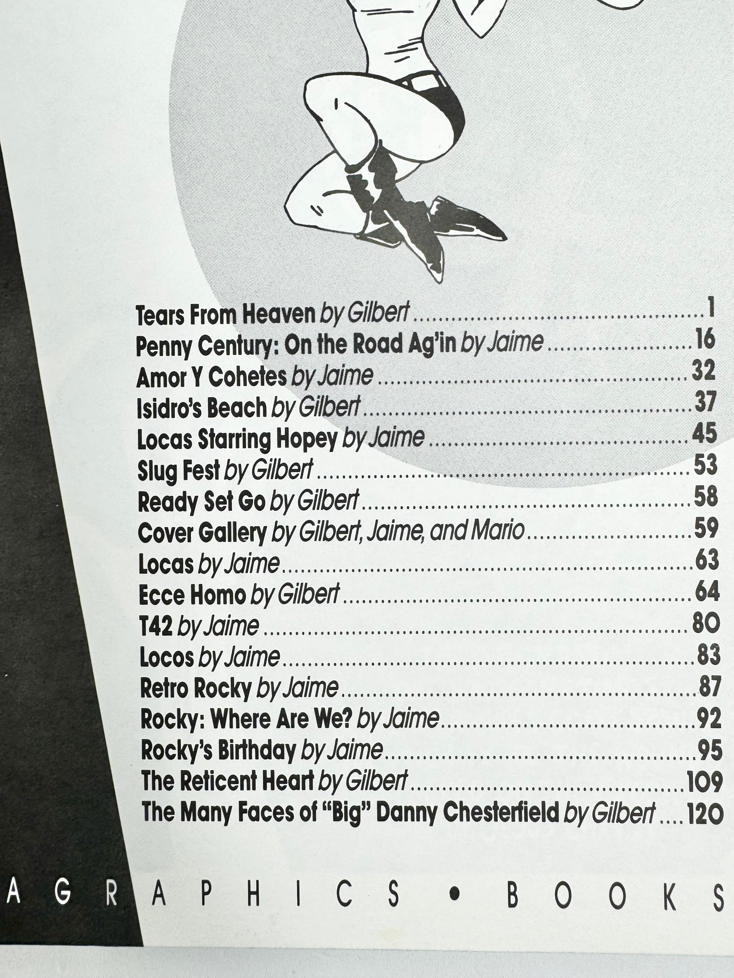 1988 Edition Tears from Heaven, Vol4 Love & Rockets - Los Bros Hernandez