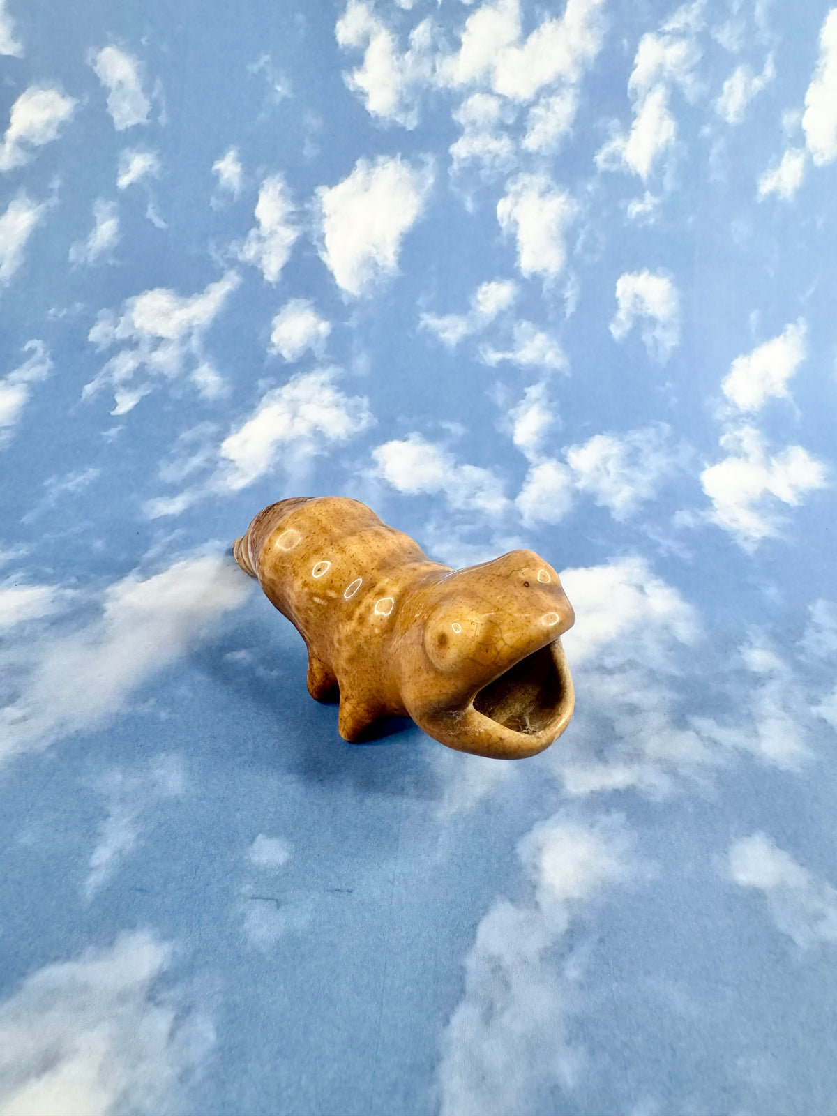 Ceramic Hungry Ceramic Lizard