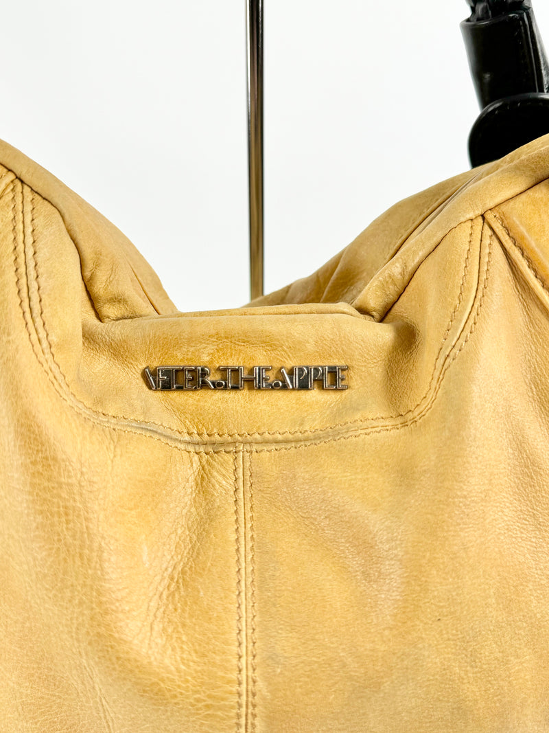 After the Apple 'Sloth Edition' Mustard Yellow Shoulder Bag