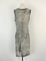 Areline Paris Faded Charcoal Tunic Dress - AU10