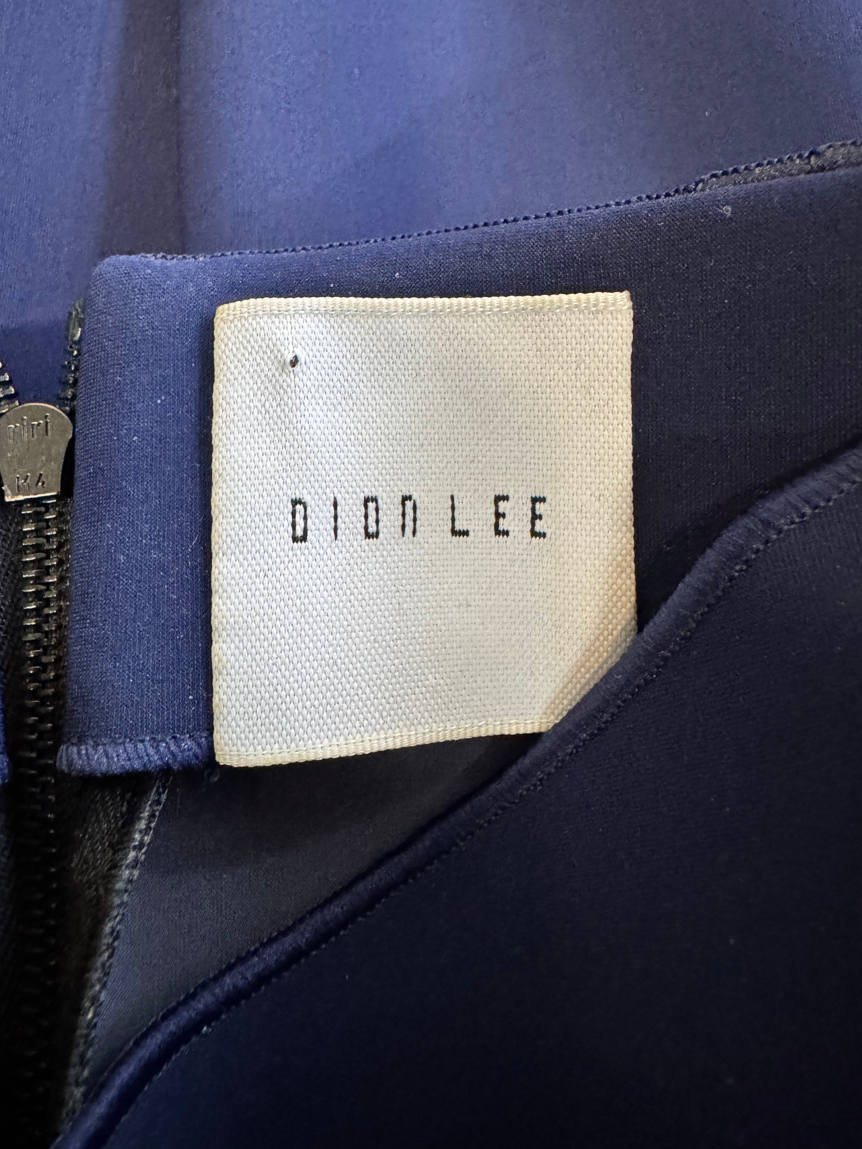 Dion Lee Navy Scuba Dress - AU6