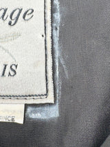 Vintage Parisian Cropped Jacket & Embroidered Lace Skirt - AU8/12