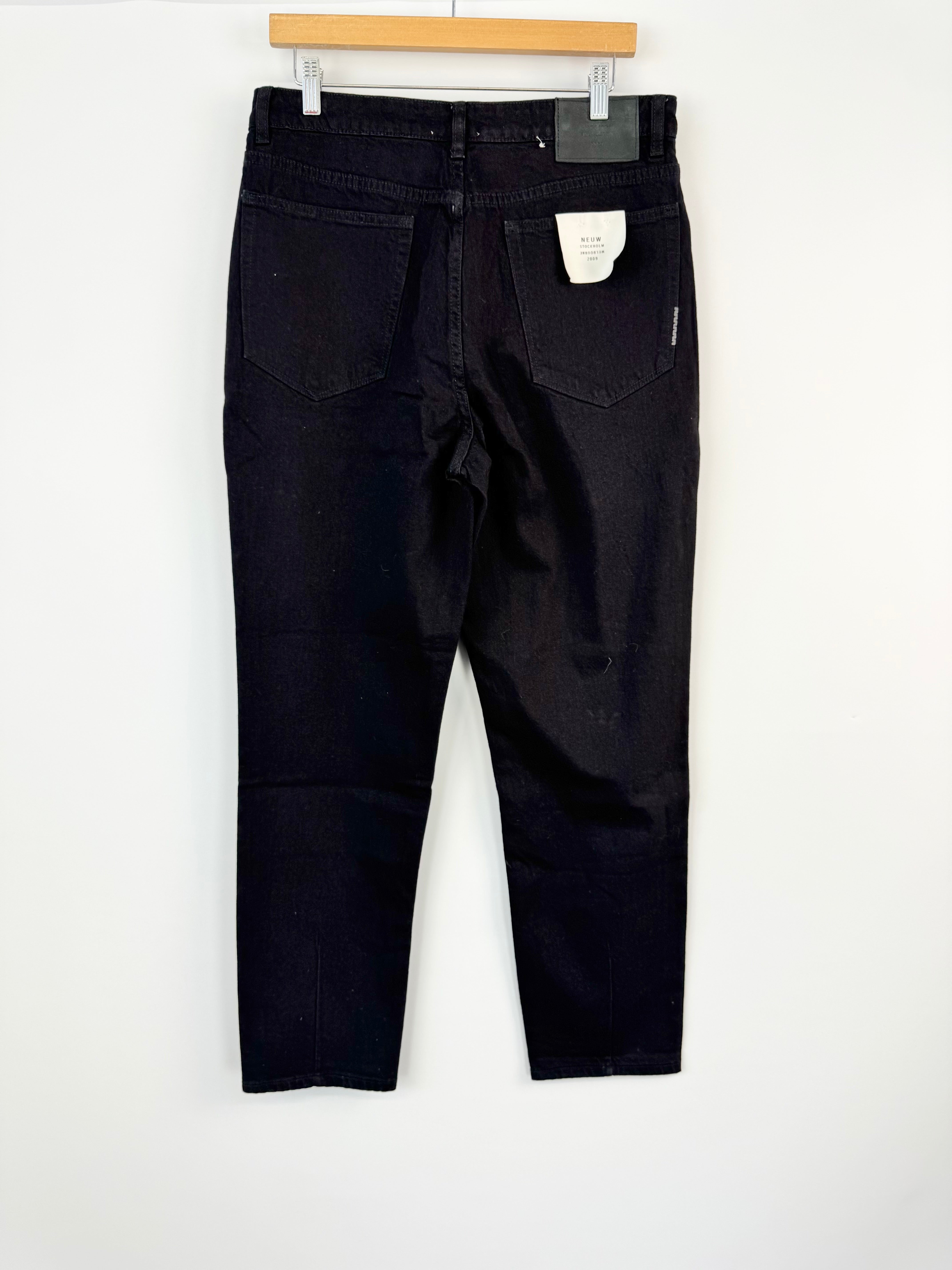 NEUW 'STELLA' Black TAPERED Jeans NWT - W30