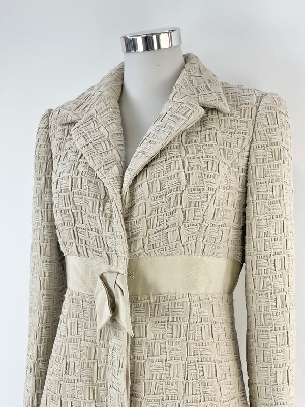 George Gross Oyster Textured Coat - AU10