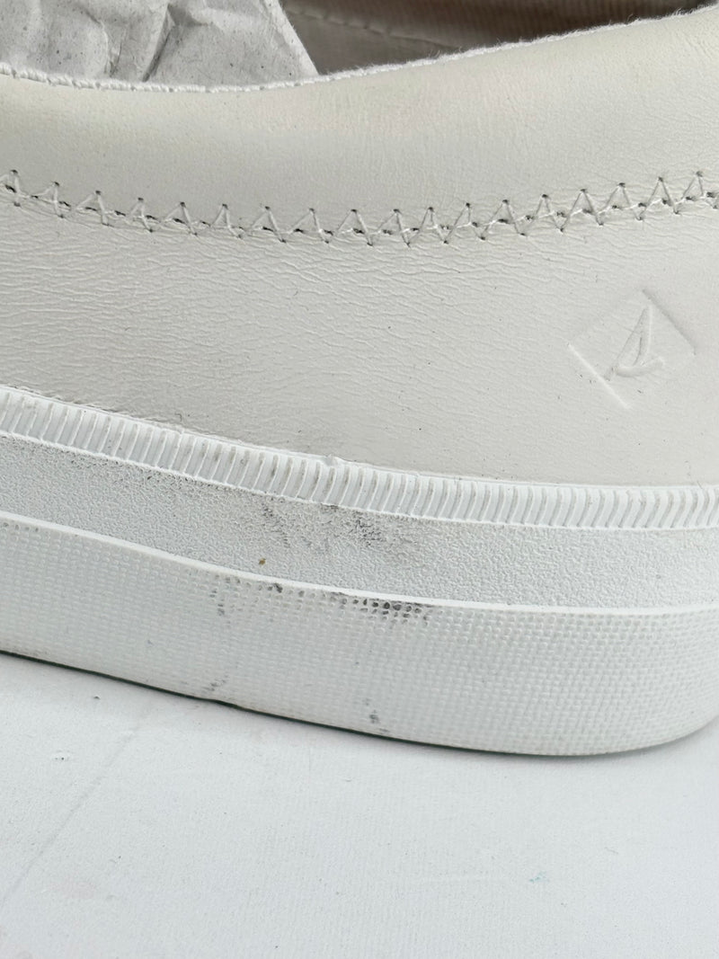 Sperry White Leather Crest Vibe Sneakers - EU40