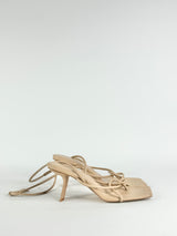 Alias Mae Square Tipped Beige Sandals - EU41