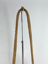 Elise Caarels Tan Leather Braided Shoulder Bag