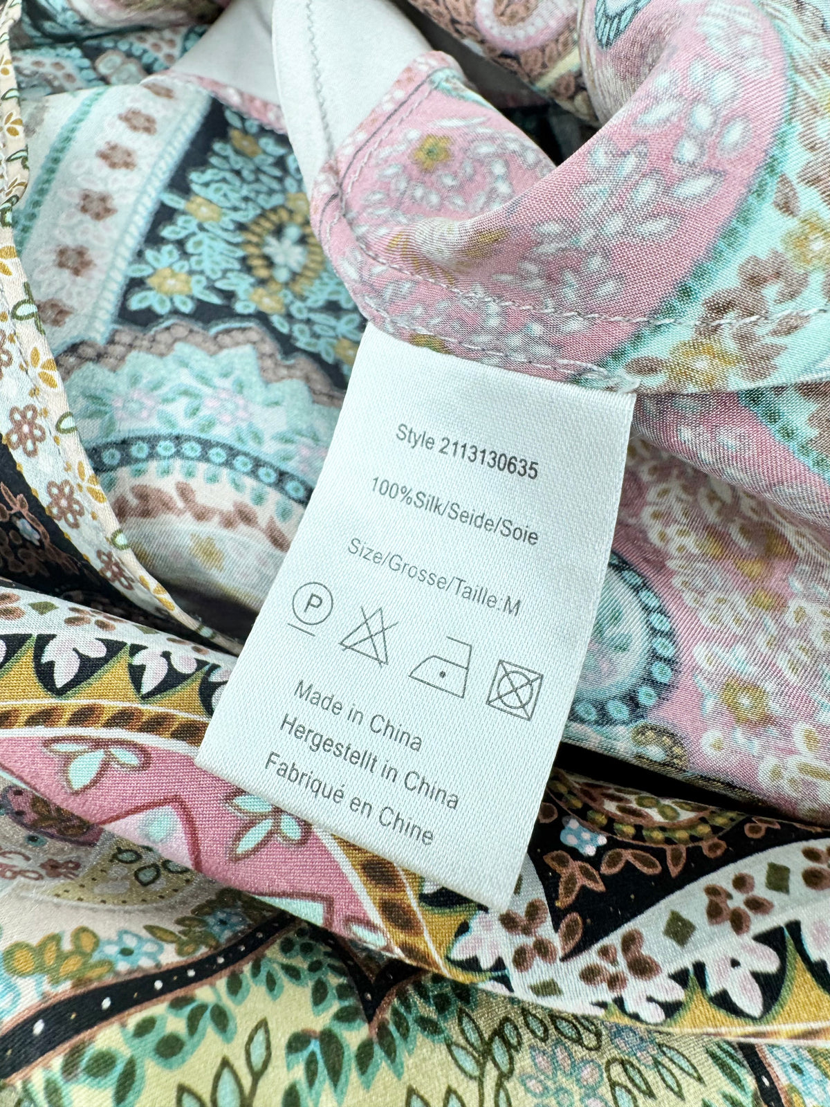 Day Birger et Mikkelsen Pailsey Patterned Silk Kaftan - AU10