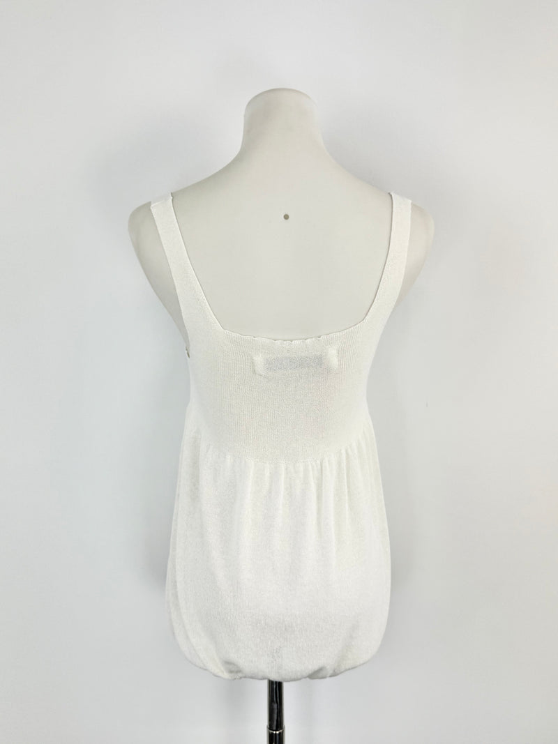 Twinset by Simone Barbieri White Vest - AU8